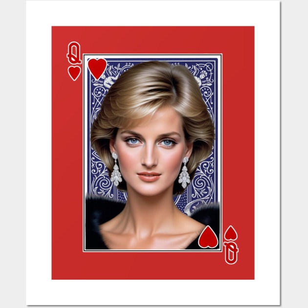 Forever our Queen of Hearts Wall Art by David Hurd Designs